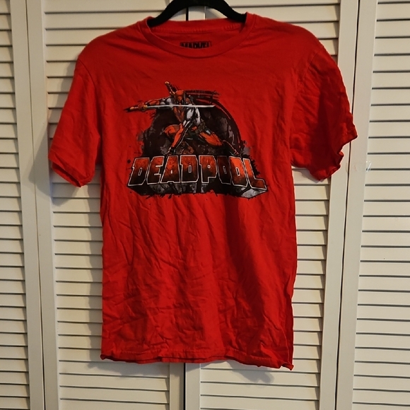 Marvel Red Graphic Short Sleeve Tee - Picture 1 of 3